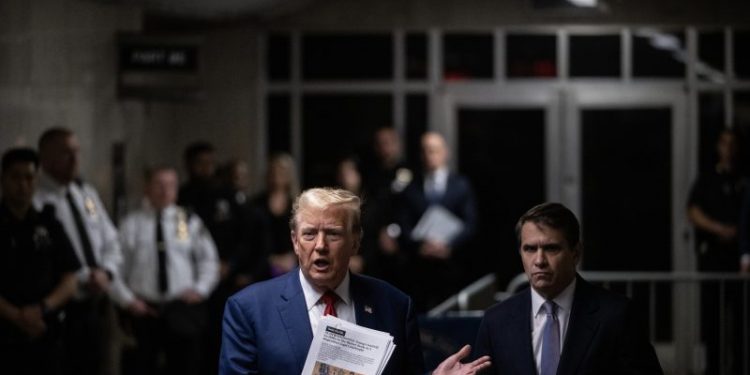 Trump’s (misleading) closing argument to the court of public opinion