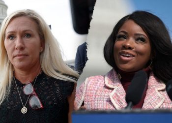 MTG responds to House Dem planning to hawk merchandise using ‘bleach blonde’ insult used against her