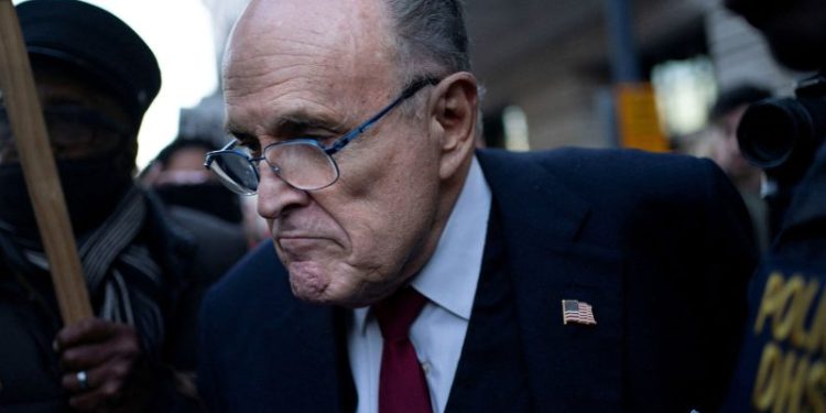New York judge throws out Rudy Giuliani’s bankruptcy case