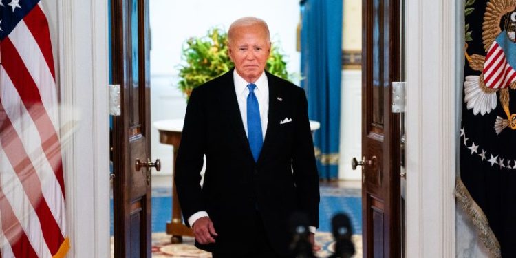 Biden seeks to define his legacy in address explaining his campaign exit