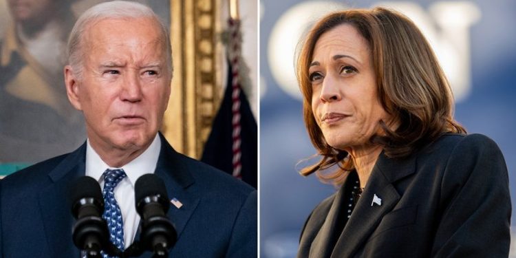 Harris ripped for resurfaced claims praising Biden’s fitness amid age concerns: ‘Complicit in a coverup’