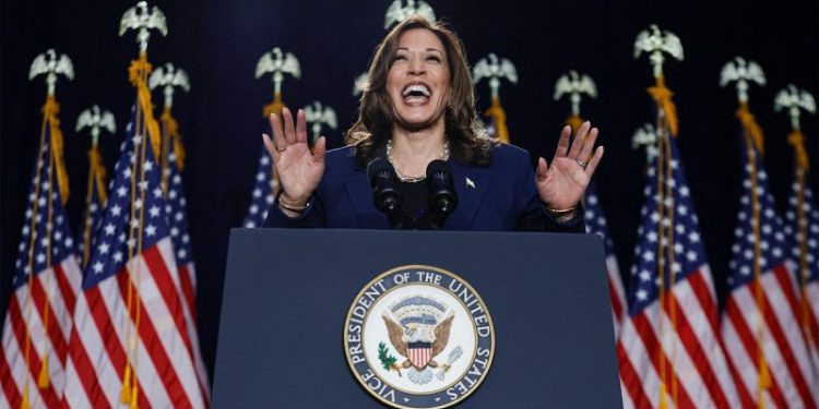 How long will the Kamala Harris honeymoon in the polls against Donald Trump last?