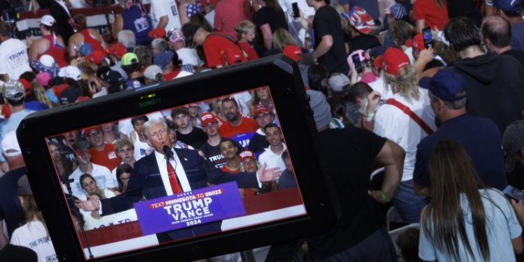 Trump campaign attacks Kamala Harris in a new immigration-focused ad