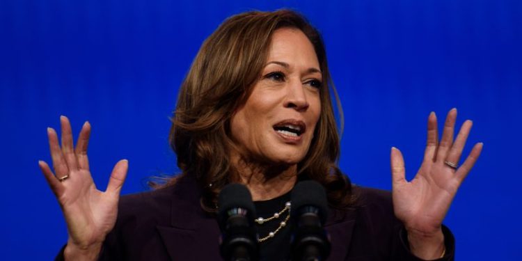 Future Forward launches a $50 million pre-convention ad blitz for Harris