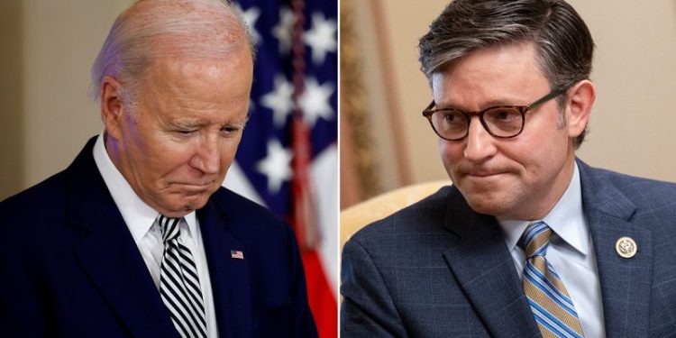 ‘Not fit to serve’: Speaker Johnson leads GOP demands for Biden to resign from presidency