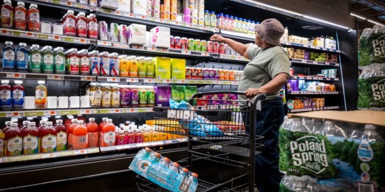 Surging grocery prices have settled down, but shoppers are still adjusting