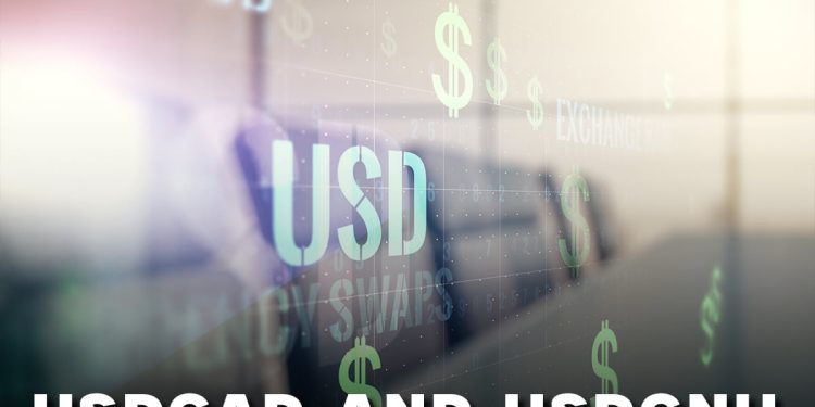 USDCAD and USDCNH: USDCAD is turning to the bearish side