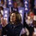 Harris takes aim at Trump as she vows ‘to be a president for all Americans’