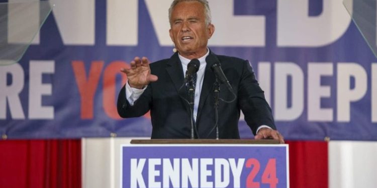 Independent presidential candidate Robert F. Kennedy, Jr. suspends campaign