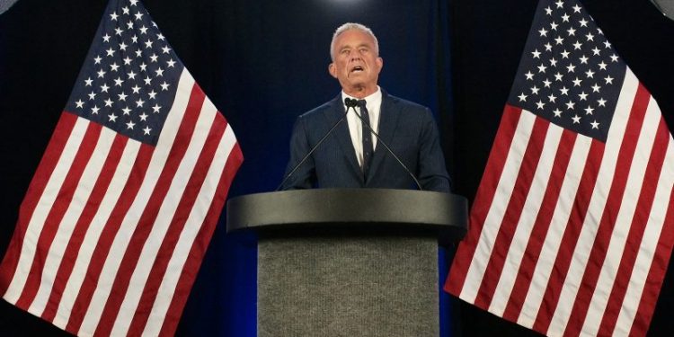 RFK Jr. suspends his campaign — with an appropriately bizarre theory