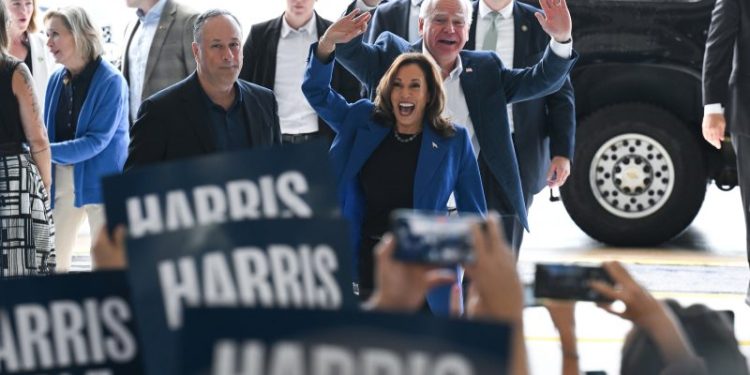 How Harris has largely stayed away from embracing the ‘first woman’ rallying cry
