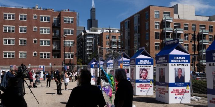 In ‘Hostage Square,’ focusing attention on those abducted by Hamas