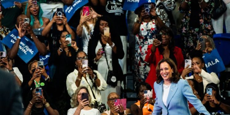 The presidential race shifts — modestly, so far — toward Harris