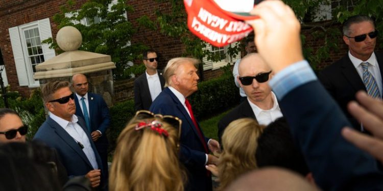 Trump campaign attempts to reset with candidate who sometimes has his own plans