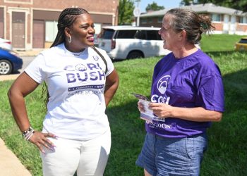 Cori Bush faces primary challenge as voters head to polls in Missouri, Michigan and Washington