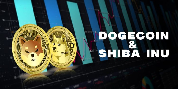 Dogecoin and Shiba Inu: Dogecoin under pressure at EMA 200 