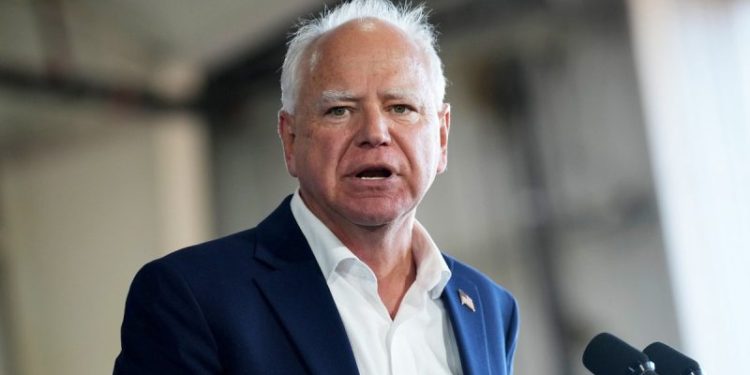 Tim Walz ‘misspoke’ about using weapons ‘in war,’ Harris campaign says: report