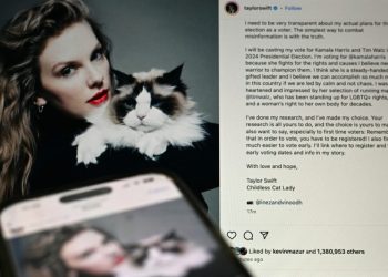 Taylor Swift endorses — and searches for voter registration jump