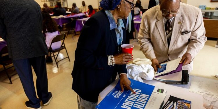 Harris puts pressure on Trump in an elusive battleground: North Carolina