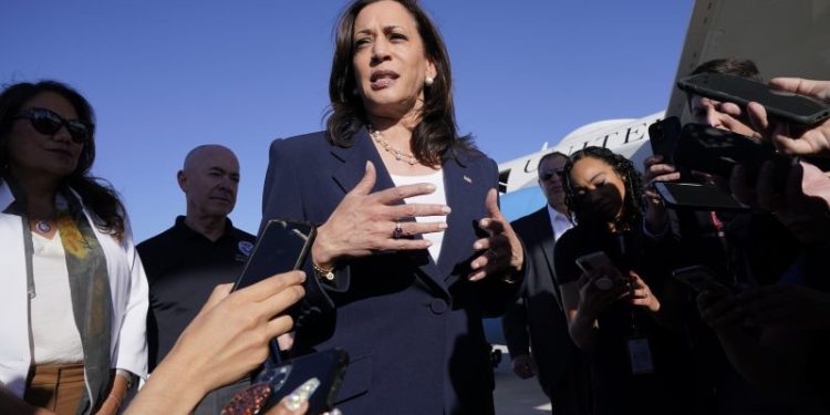 Harris will visit border amid political fight over immigration