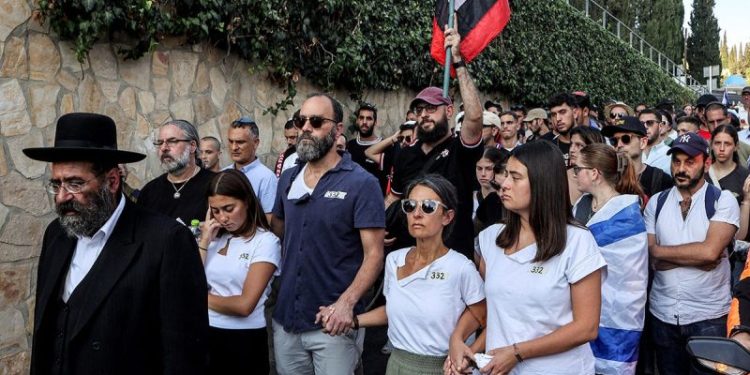 Israeli President Herzog apologizes to slain American hostage Hersh Goldberg-Polin during emotional eulogy