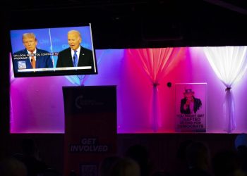 The debate elevates 2024’s central question: Who’s paying attention?