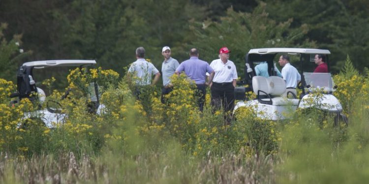 Trump’s golf outings have long concerned Secret Service
