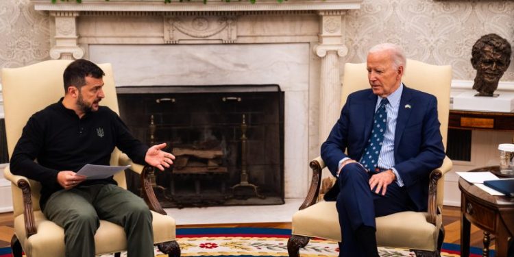 Zelensky, amid urgent appeal to Biden, confronts U.S. partisan split