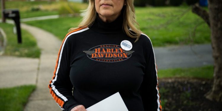 The candidate taking on an election denier — by focusing on other things