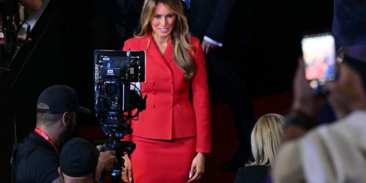 Melania Trump, in rare break with husband, voices support for abortion rights
