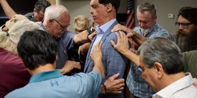 In Nevada Senate race, Republican Sam Brown struggles to gain traction