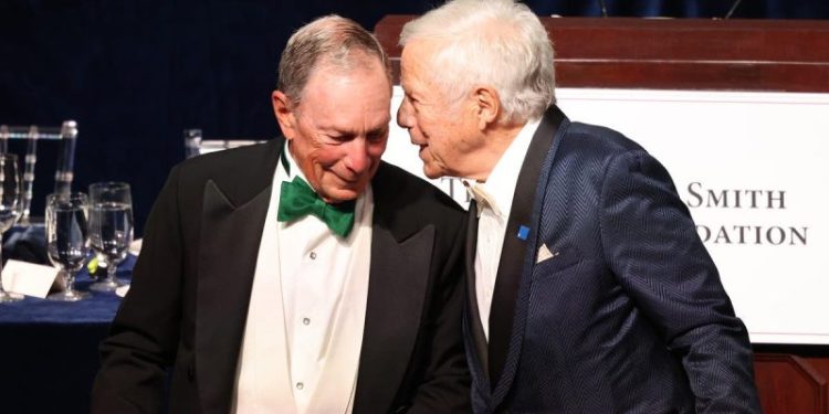 Michael Bloomberg becomes 2nd largest Harris donor behind George Soros: Report