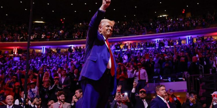 ‘Treated you like garbage’: Trump uses Biden criticism as rallying cry in battleground North Carolina