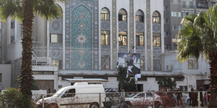 Gunmen storm Iranian embassy in Damascus as Russia claims Assad left ‘instructions’ to ‘transfer power’