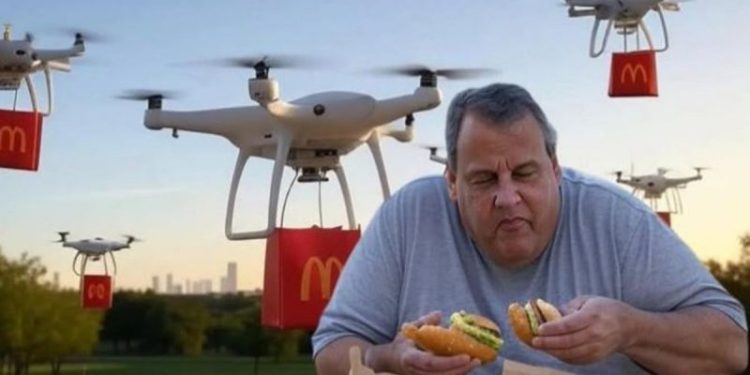 Trump seizes on drone controversy to mock Chris Christie