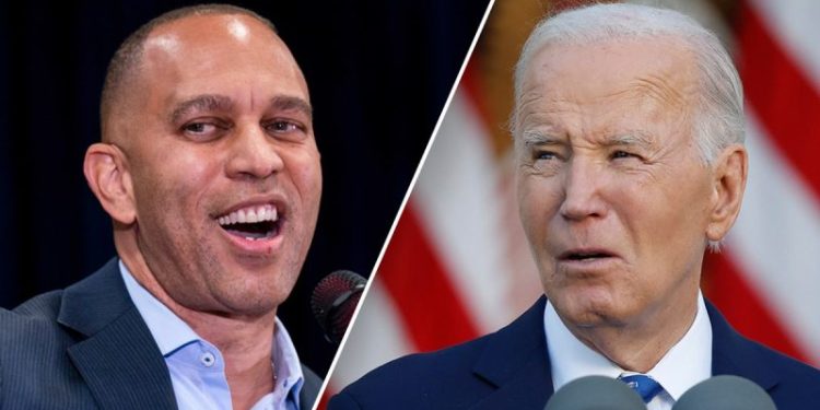 Jeffries wants Biden to dole out pardons for people aggressively prosecuted ‘for nonviolent offenses’