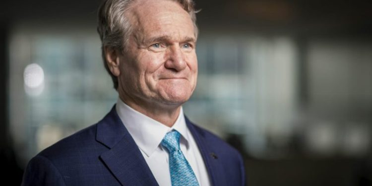 Bank of America CEO says financial industry will jump into crypto payments if regulators allow it