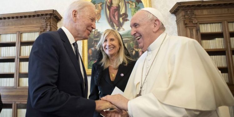 Biden awards Pope Francis with highest civilian honor, Presidential Medal of Freedom, over the phone