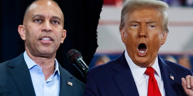Hakeem Jeffries pledges Democrats will ‘fight’ Trump agenda ‘in the streets’
