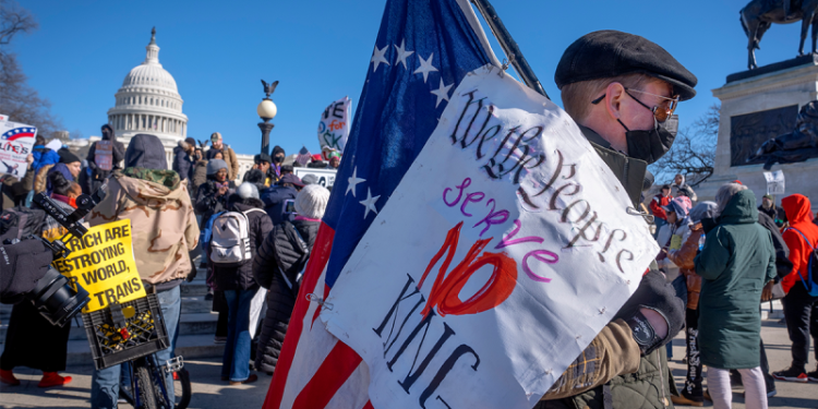 ‘Not My Presidents Day’ protests erupt across the country