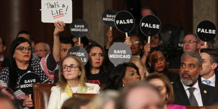 ‘Squad’ member delivers real-time whiteboard responses to Trump: ‘No king!’