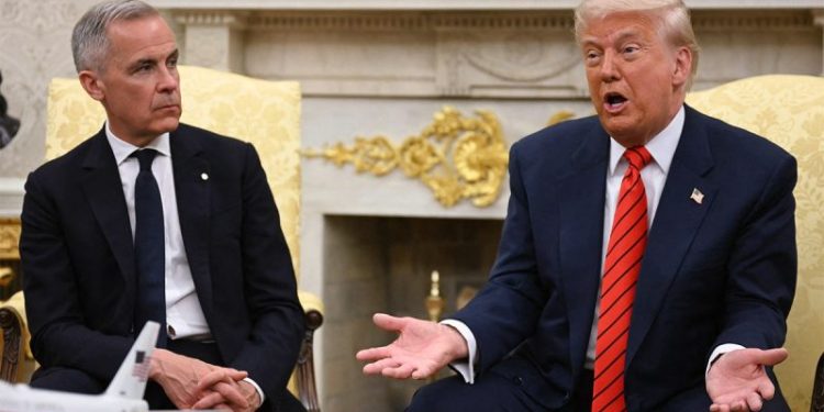 Trump claims Canada ‘considering’ offer of free Golden Dome in exchange for becoming 51st state