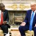 Trump talks with Putin, spars with South African leader, threatens EU tariff hike in 18th week in office