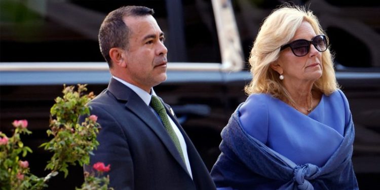 Loyal Jill Biden aide arrives for sworn deposition in Comer’s cover-up probe