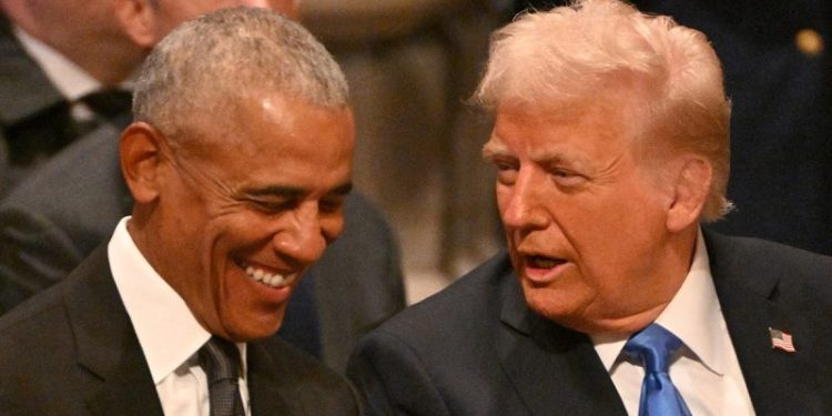 Trump had very unexpected convo with Obama at Carter’s funeral: Book