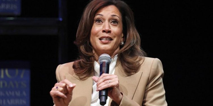 Former VP Kamala Harris advocates for lowering the voting age