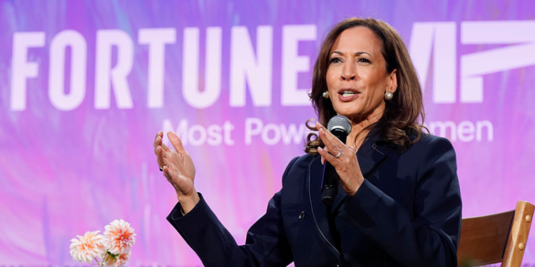 Kamala Harris says Biden made ‘big mistake’ by not inviting Musk to EV event in 2021