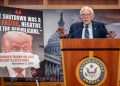 Bernie Sanders crashes Schumer news conference, criticizes Democratic Party leadership