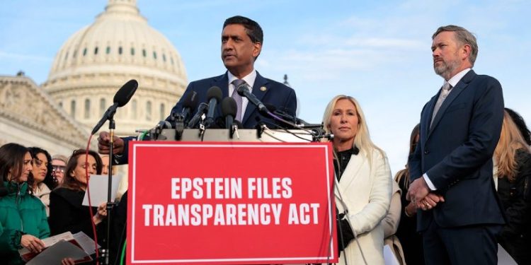 Khanna, Massie, Greene urge Senate to pass Epstein bill unchanged, warn of ‘reckoning’