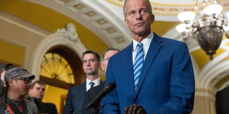 Senate in limbo as Thune eyes long-haul until shutdown ends